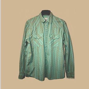 Vintage US Expedition Long Sleeved Dress Shirt